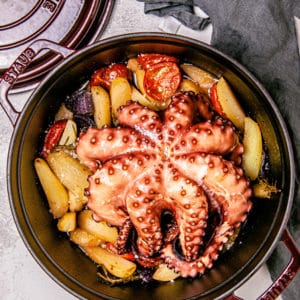 Mediterranean Baked Octopus-016