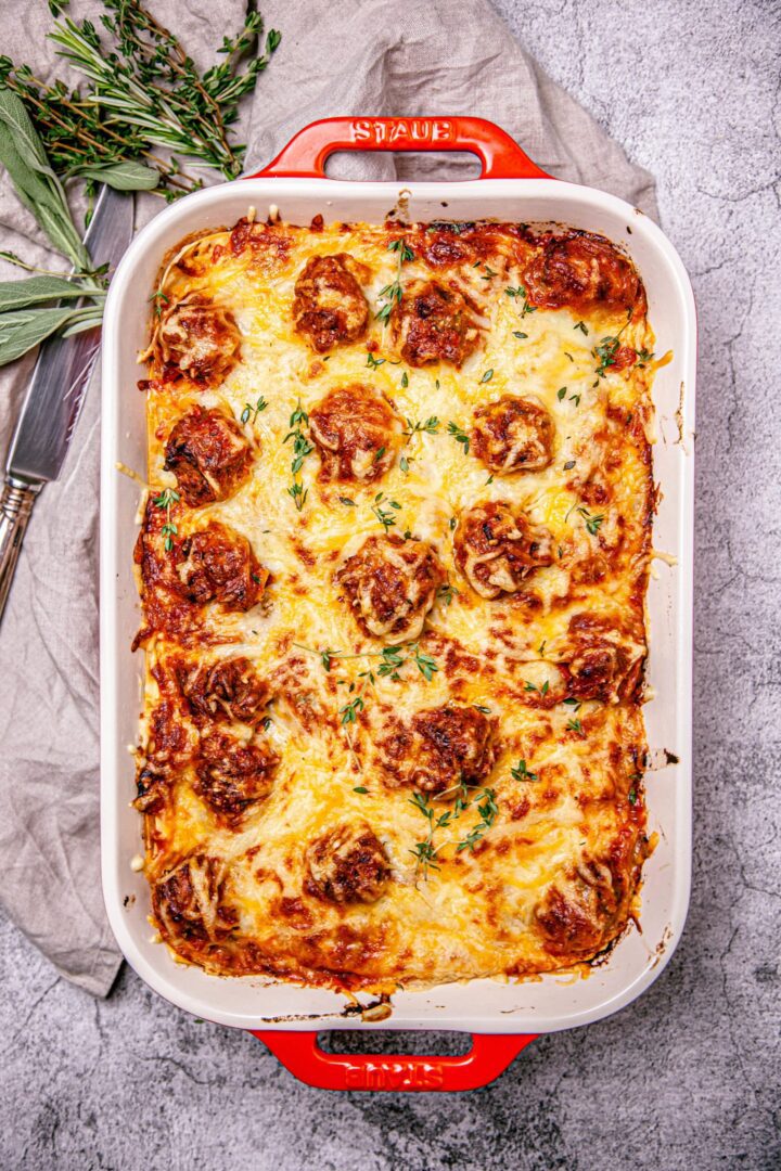 Meatball Lasagna - The Bitery