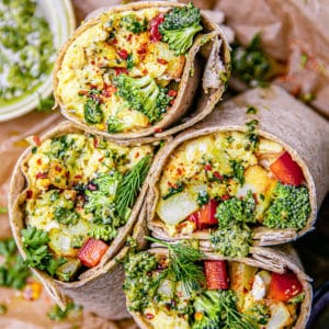 Veggie Breakfast Burrito-105