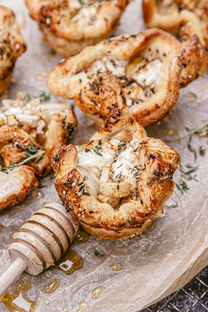 Apple Thyme Goat Cheese Cups