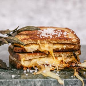 French Onion Grilled Cheese Sandwich