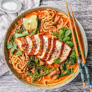 Miso Red Curry Ramen Soup