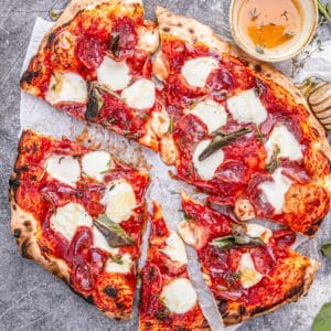 Sweet and Spicy Italian Herb Pizza