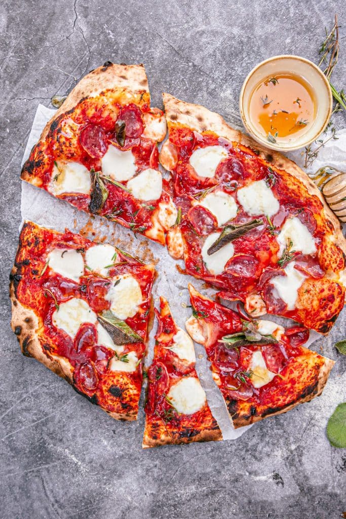 Sweet and Spicy Italian Herb Pizza